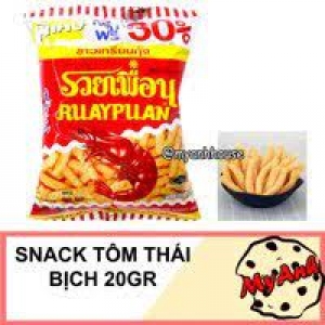 Bánh Snack tôm- Ruay Puan 20gr